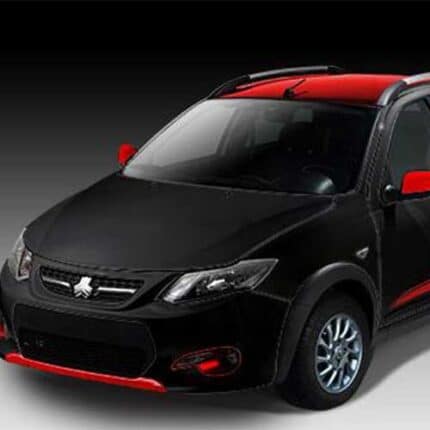 اتاق کوئیک آر اتومات مشکی سقف قرمز با نامه